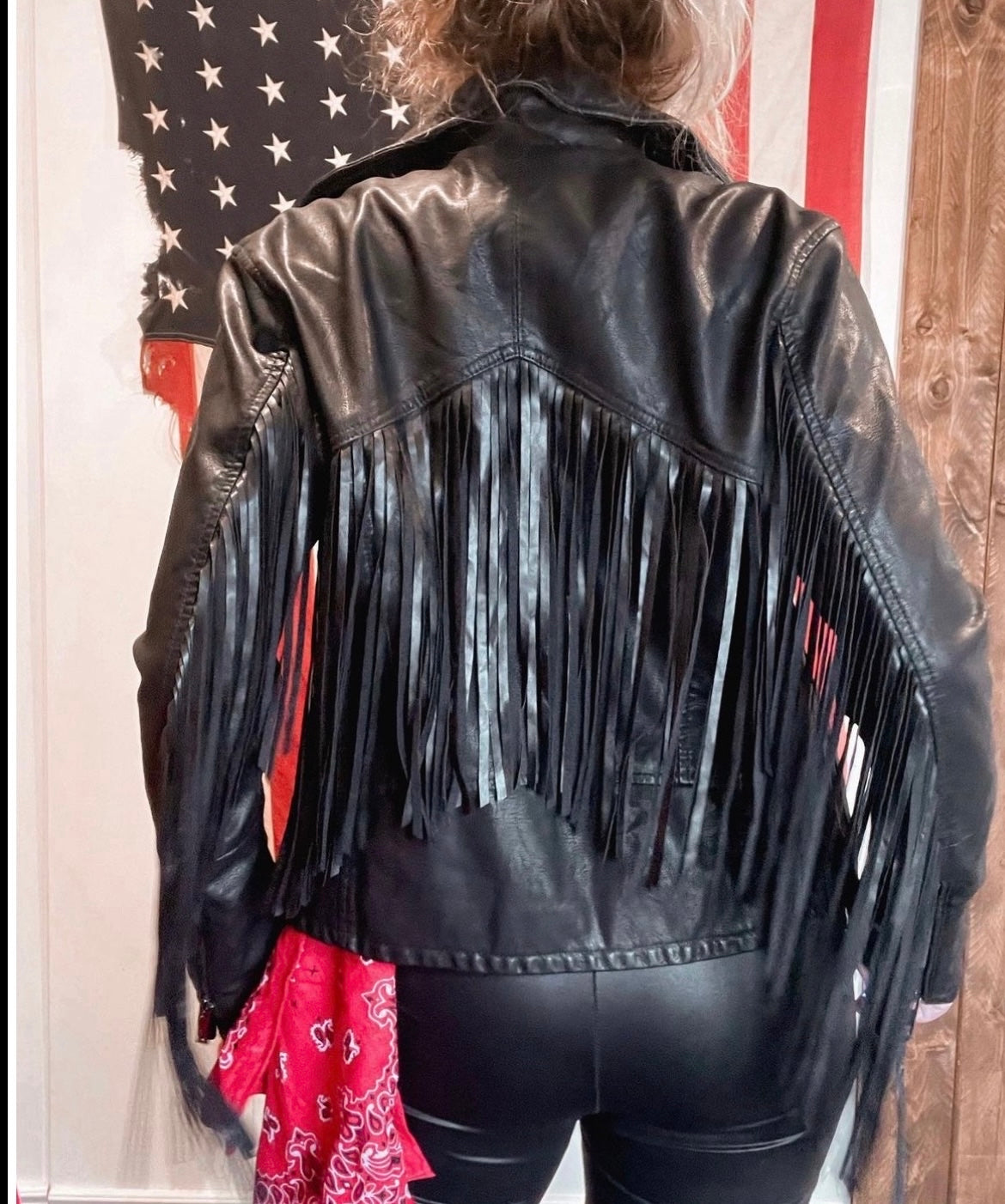 Lunatic Fringe Vegan Leather jacket