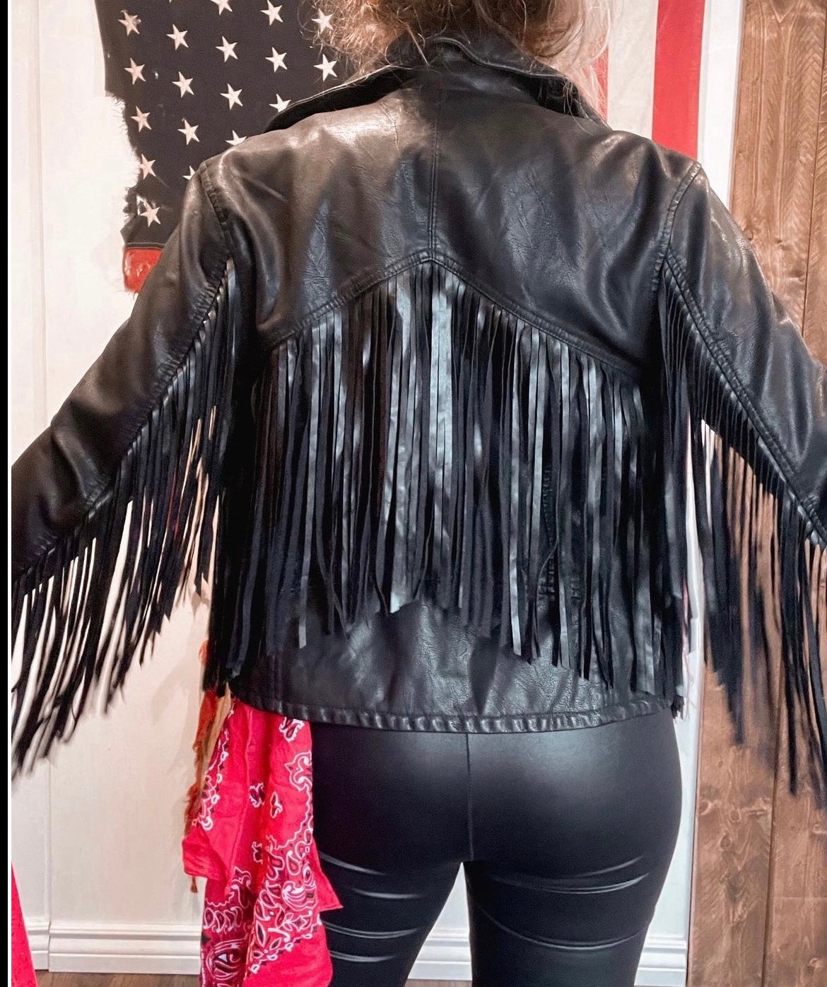 Lunatic Fringe Vegan Leather jacket
